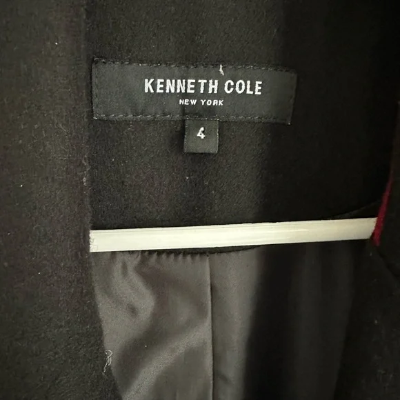 KENNETH COLE | Wool Blend Long Dress Coat - Picture 2 of 3